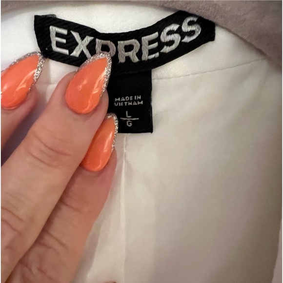 EXPRESS Preppy Suit Vest Blazer - Picture 3 of 8